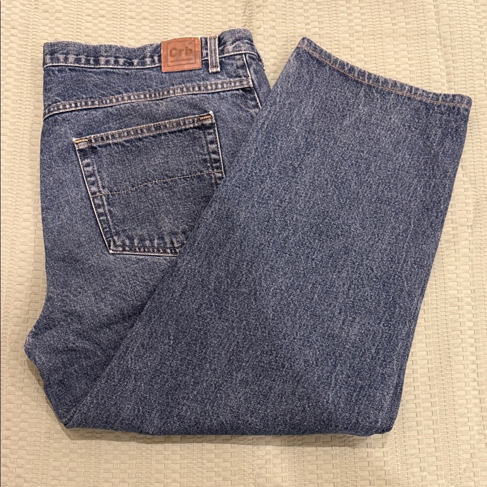 Canyon River Blues Men's Straight Jeans in Deep Blue
